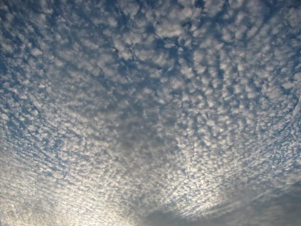 Telling Weather Using Clouds Cirrocumulus