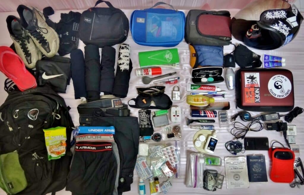 Bug out bag items