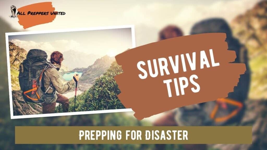 Prepping for disaster