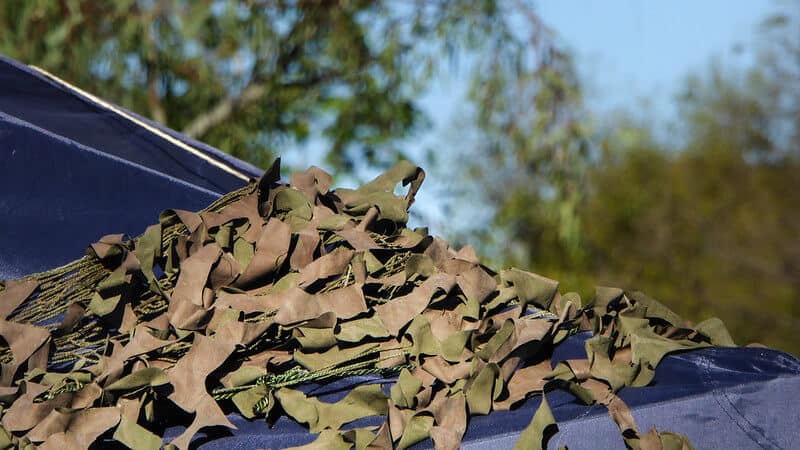 tent camouflage
