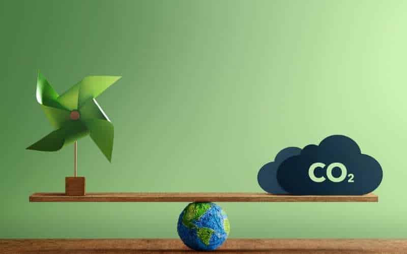 wind turbines and carbon emissions