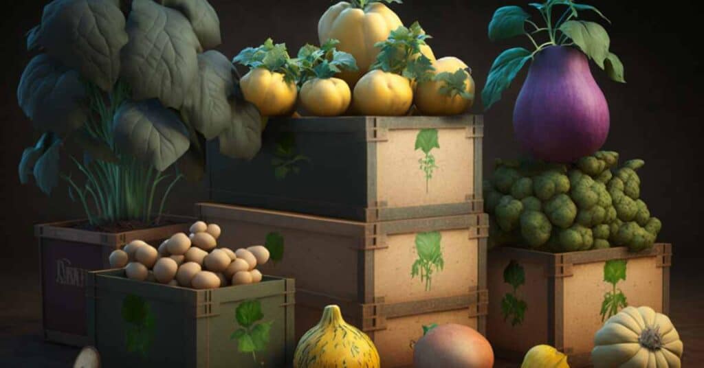 High-calorie crops