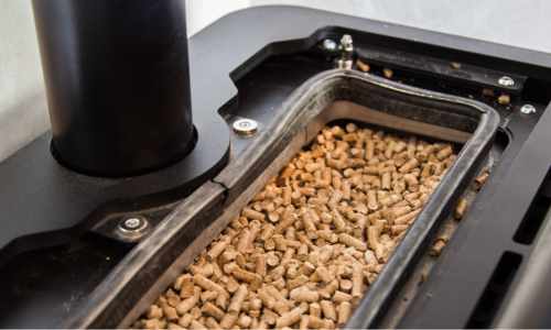 pellet stove