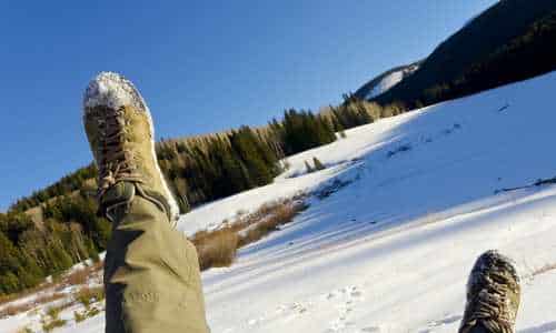 slip on ice