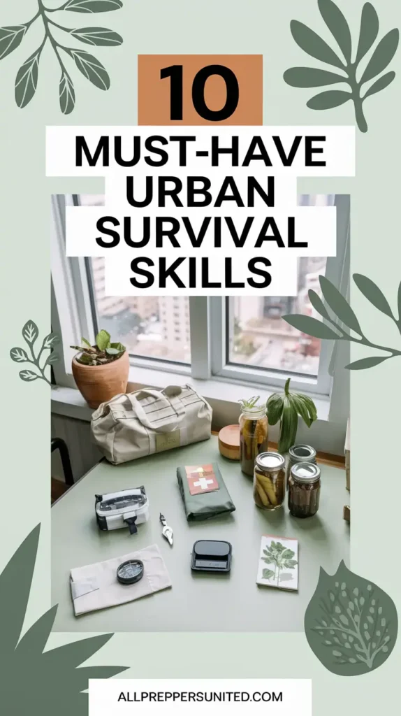 Urban Survival Skills to Master