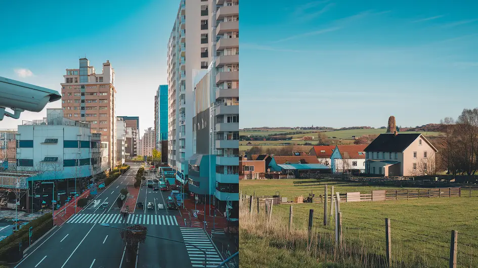 Urban vs. Rural Settings