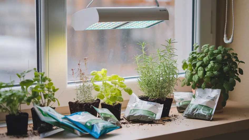 Herb Gardens for Preppers: home-based cultivation setup