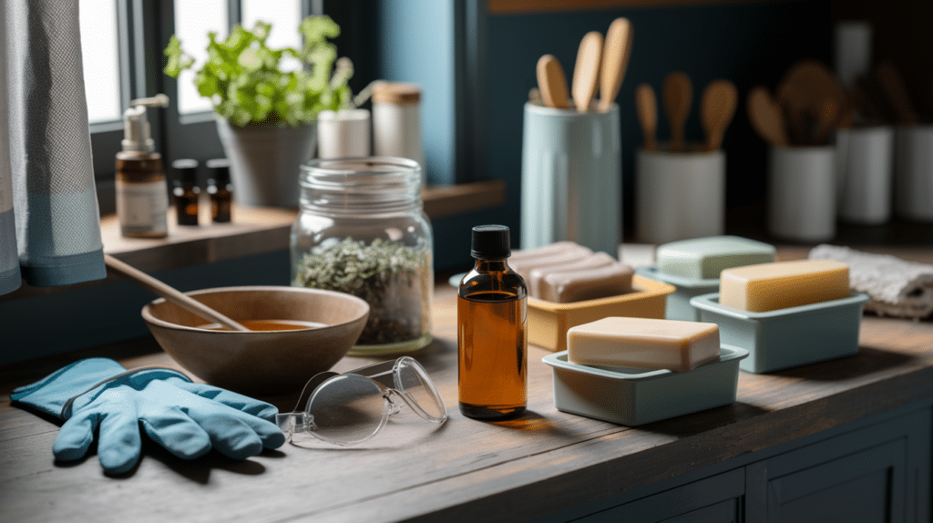 preparation of natural soap