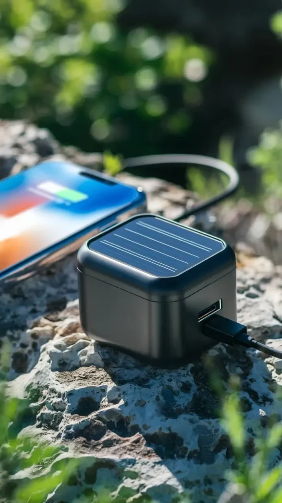 solar-powered USB charger